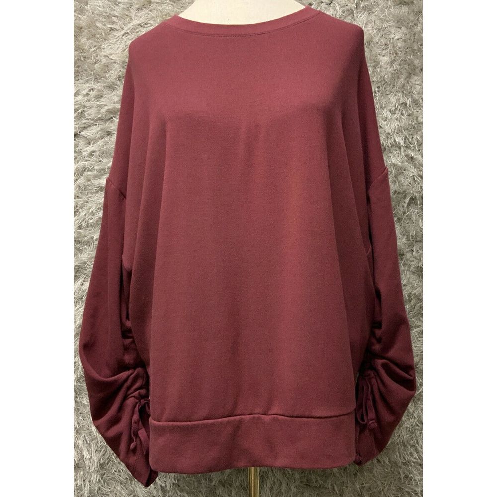 Fabletics Tie Sleeve Oversized Pull Over